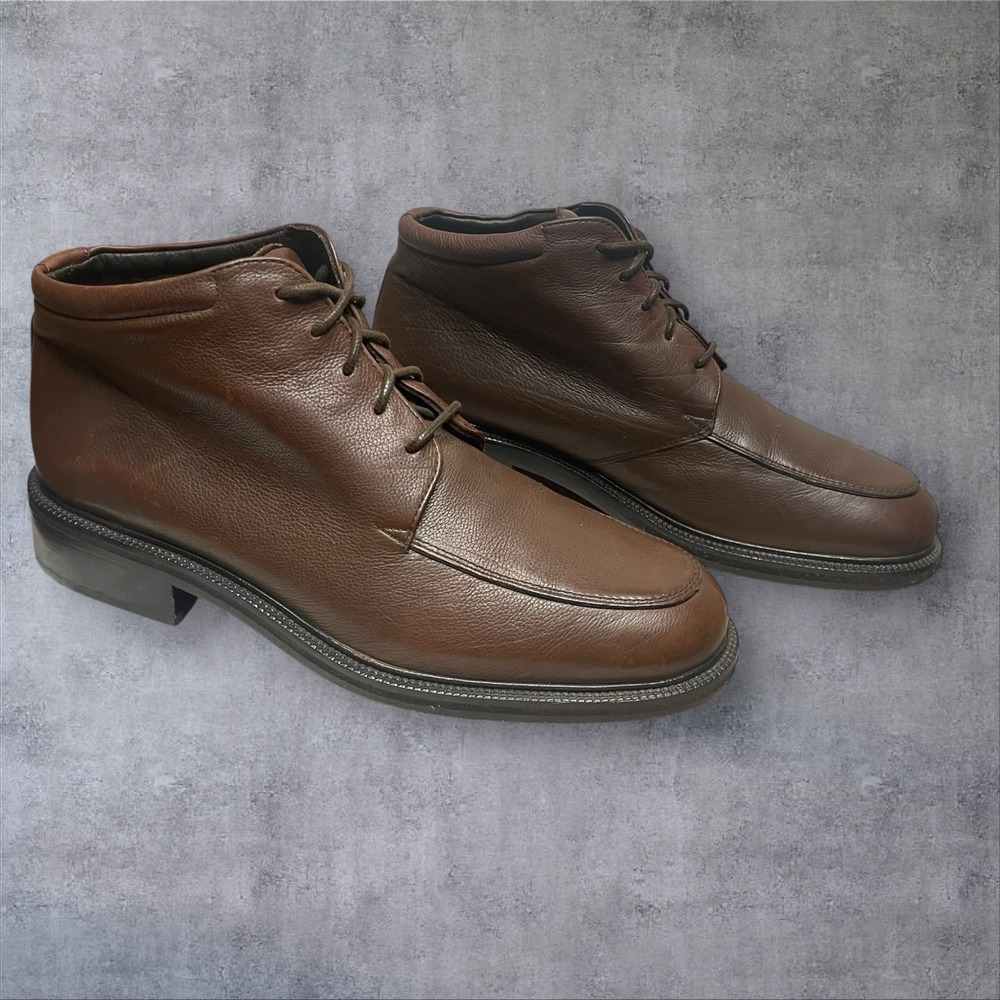 Cole Haan  Oxblood Brown‎ Leather Urban City Lace Up Chukka Boots Mens 9.5